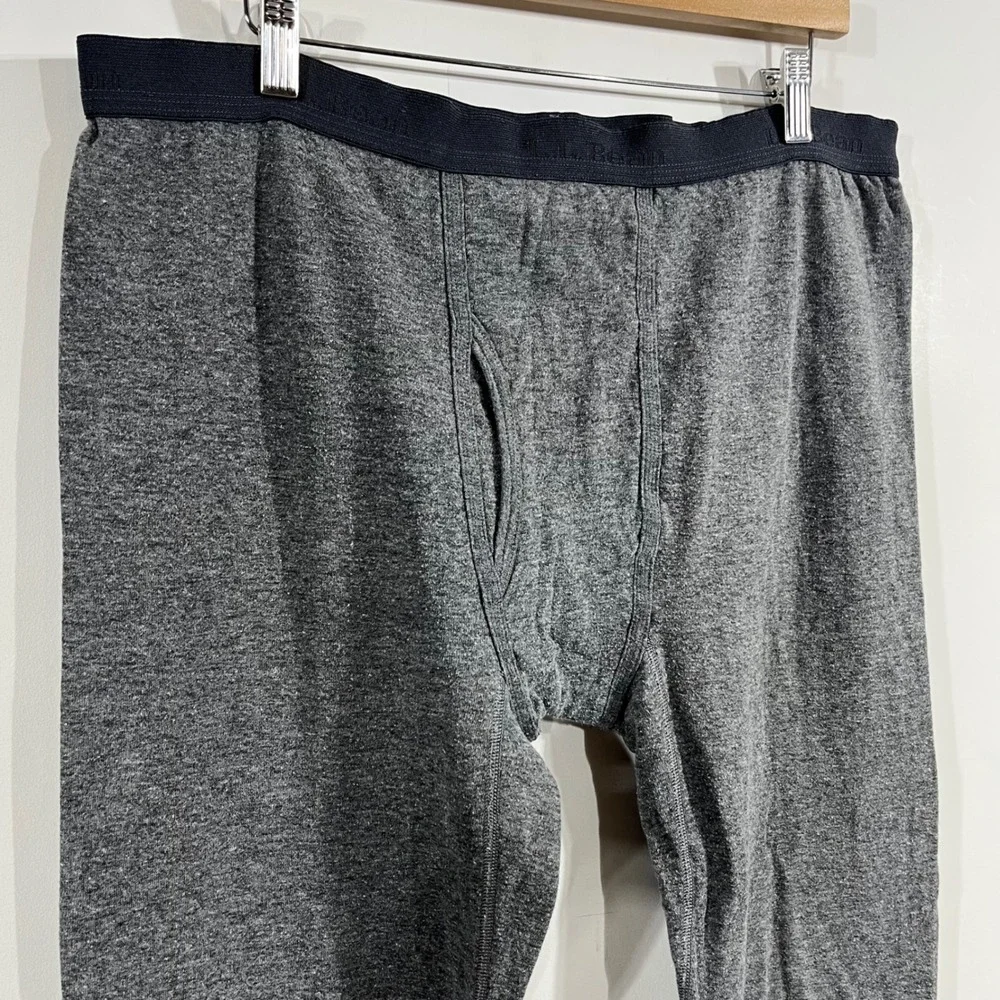 LL Bean Outdoors Gorpcore Wool Thermal Base Layer Pants Long Johns Men Large‎